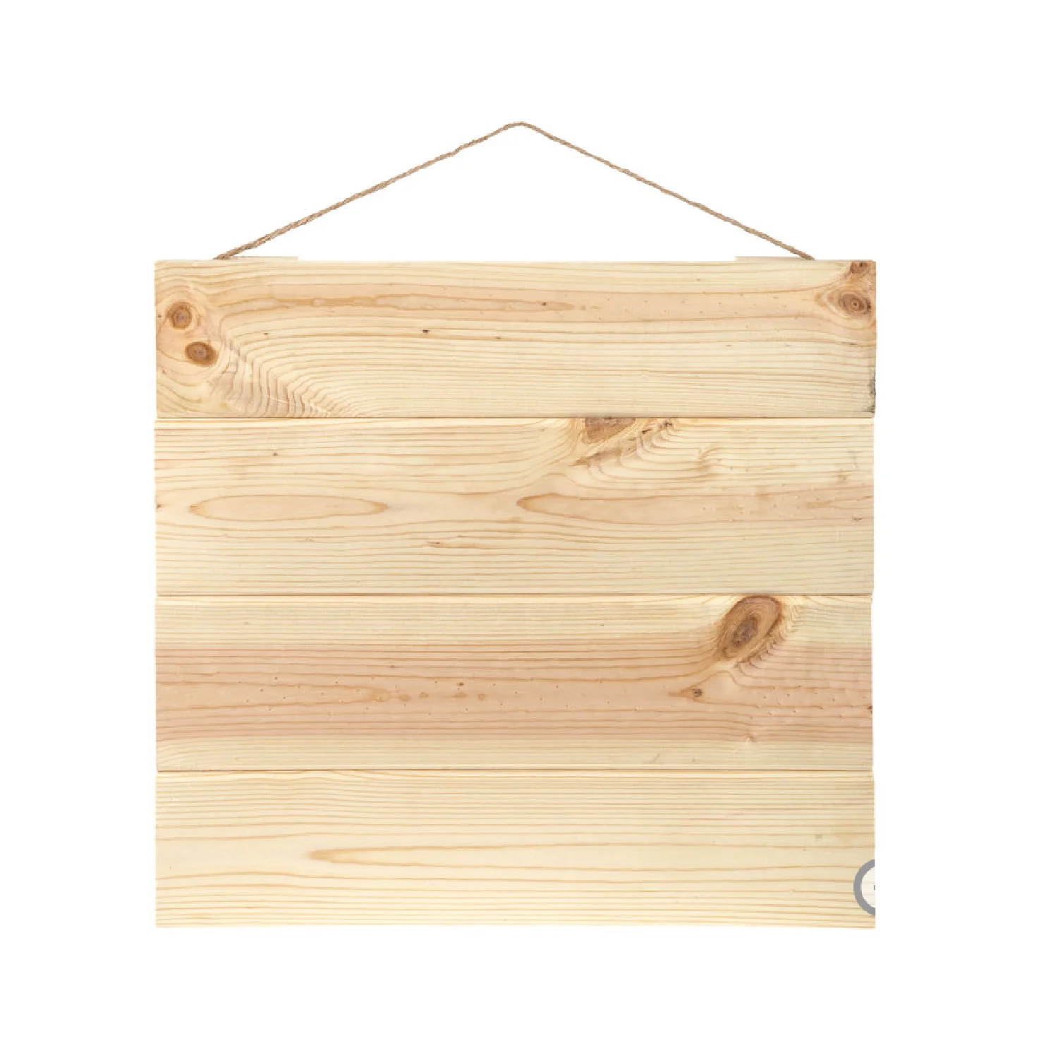 Square Pallet Natural Wood Panels