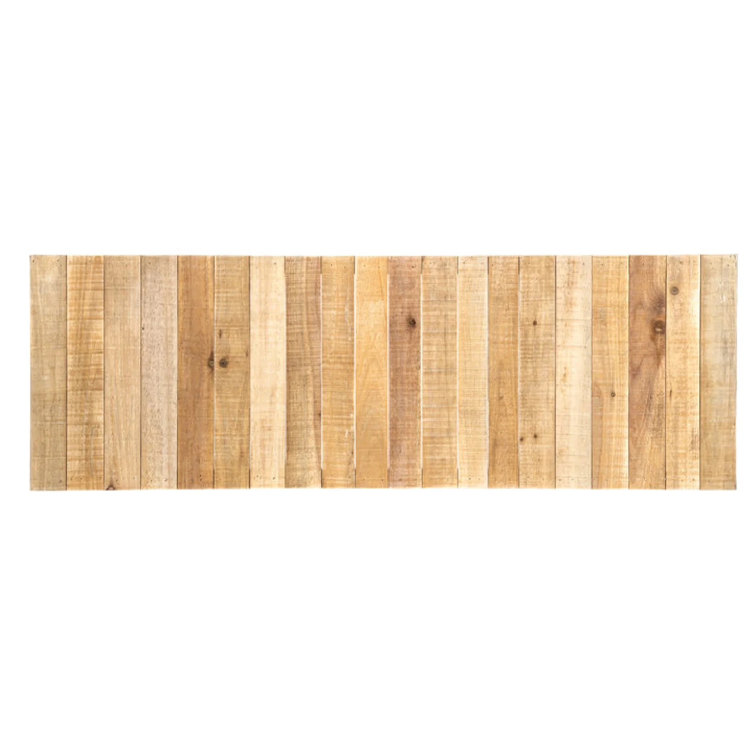 12"x35" Rectangle Slatted Wood Panels