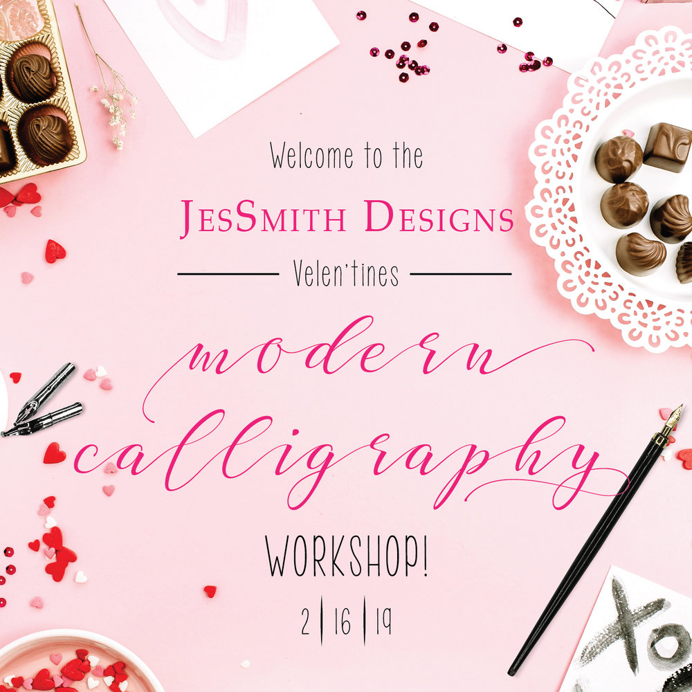 JesSmith Designs Intro to Modern Calligraphy Workbook — JesSmith