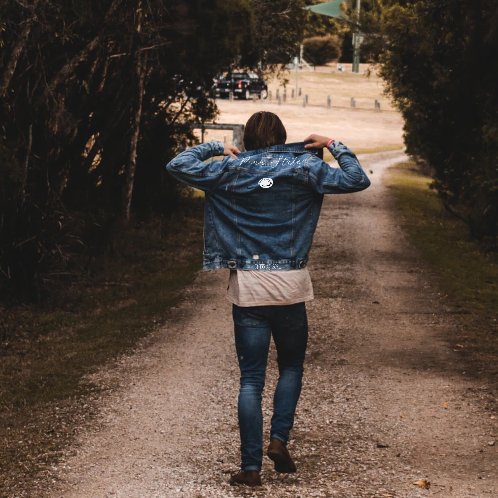 penn state jean jacket