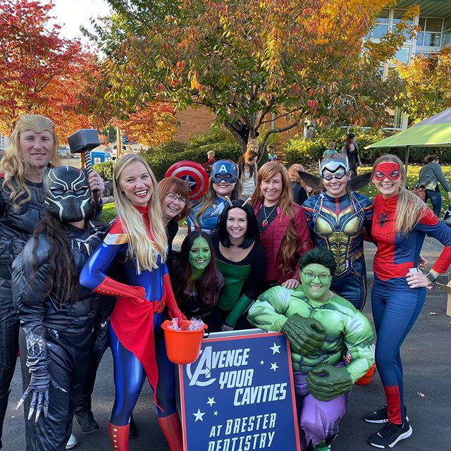 Avenge your cavities! Boo Bash 2019. #avengers #downtowncamas #wereprettycool