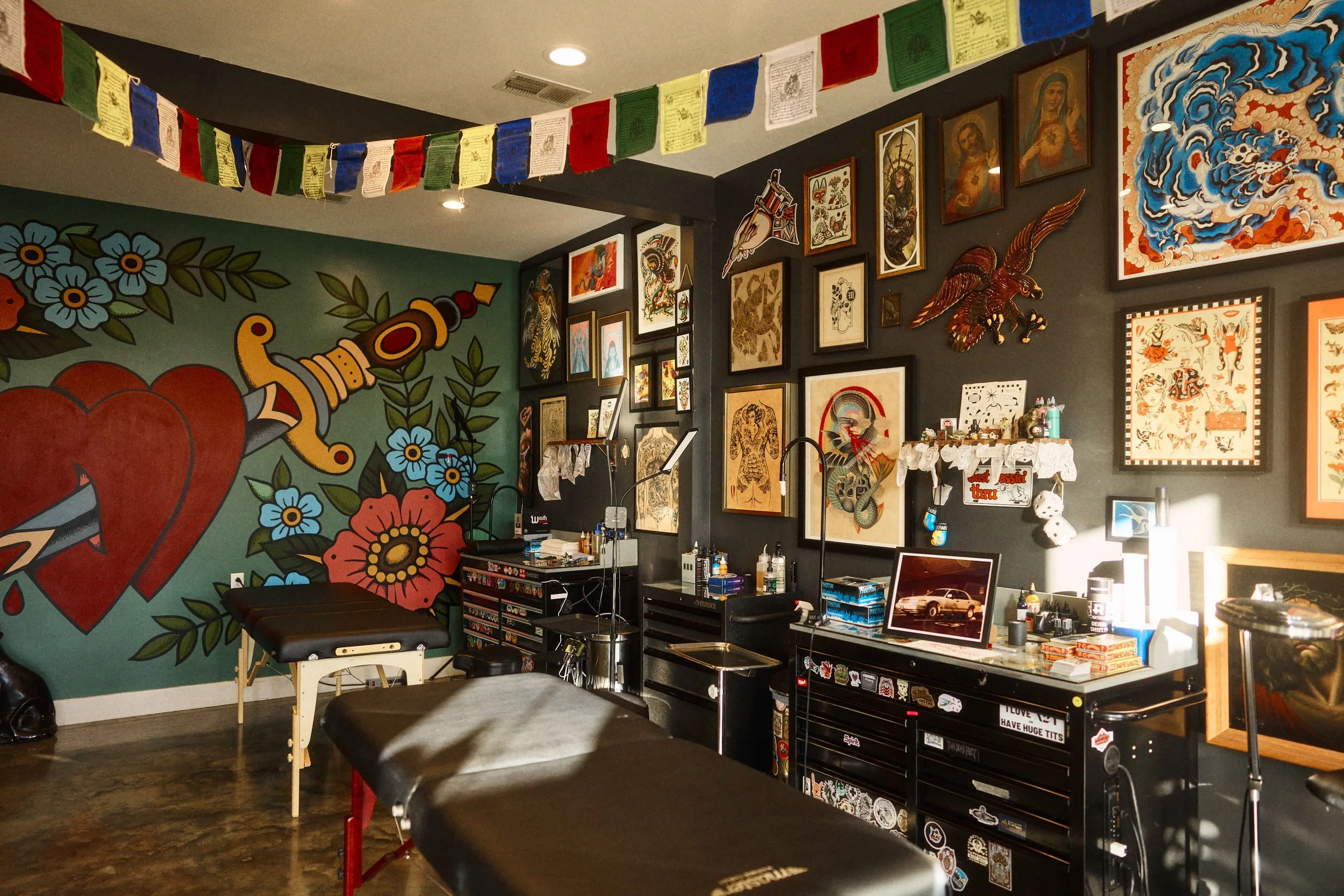 Tattoo Studio Interior Safe House Nashville