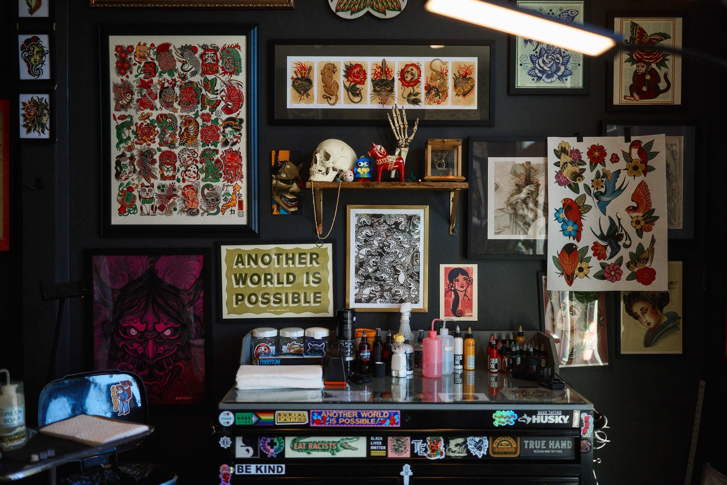 Artist Workstation at Safe House