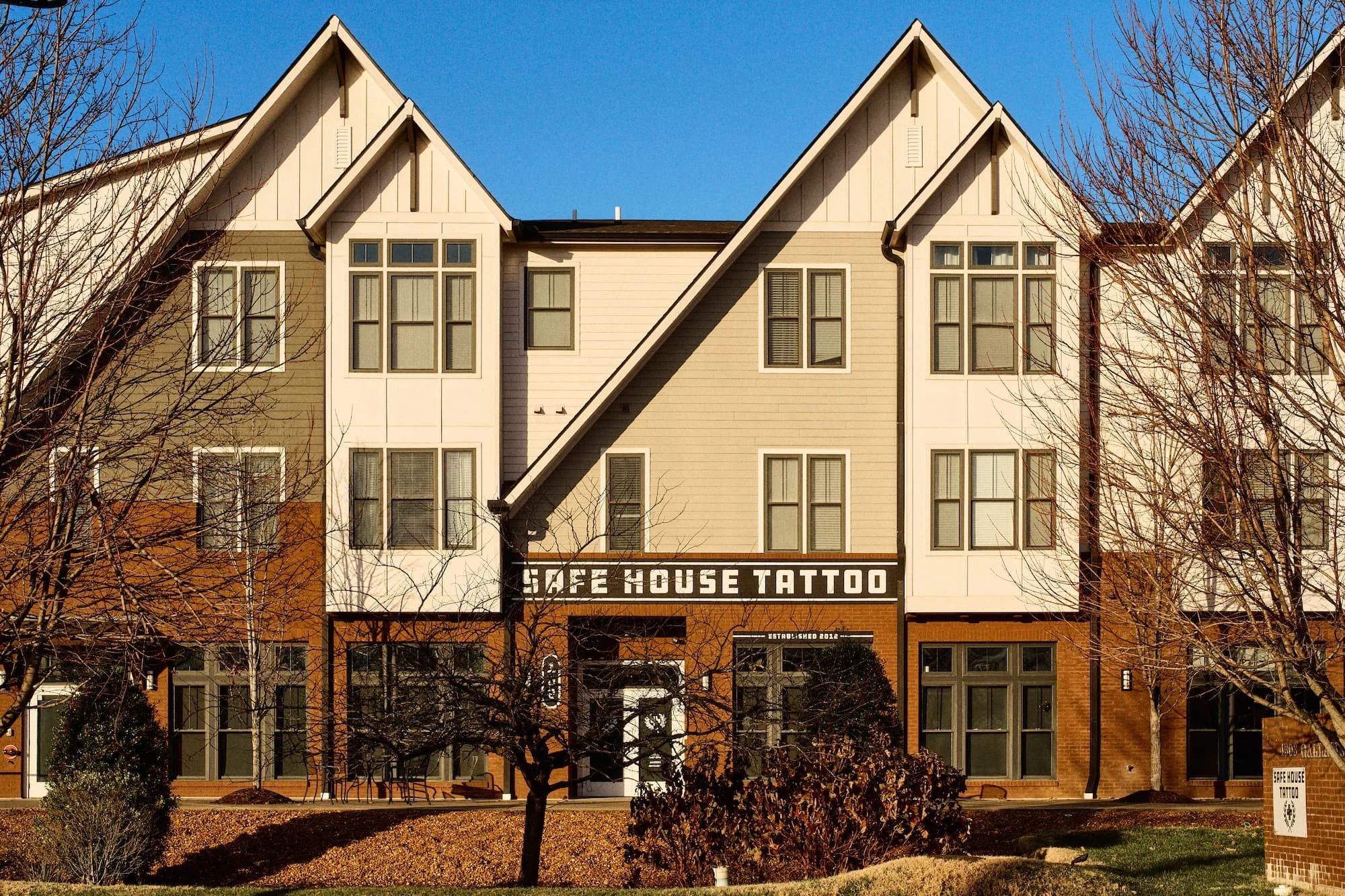 Exterior Safe House Tattoo Studio in Nashville, TN