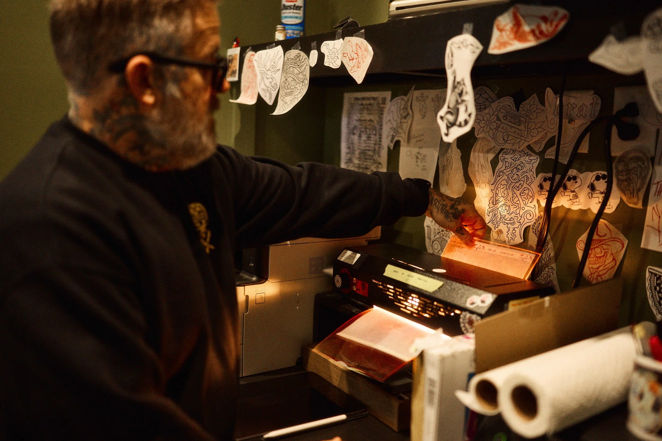 Tattoo Stencil Station