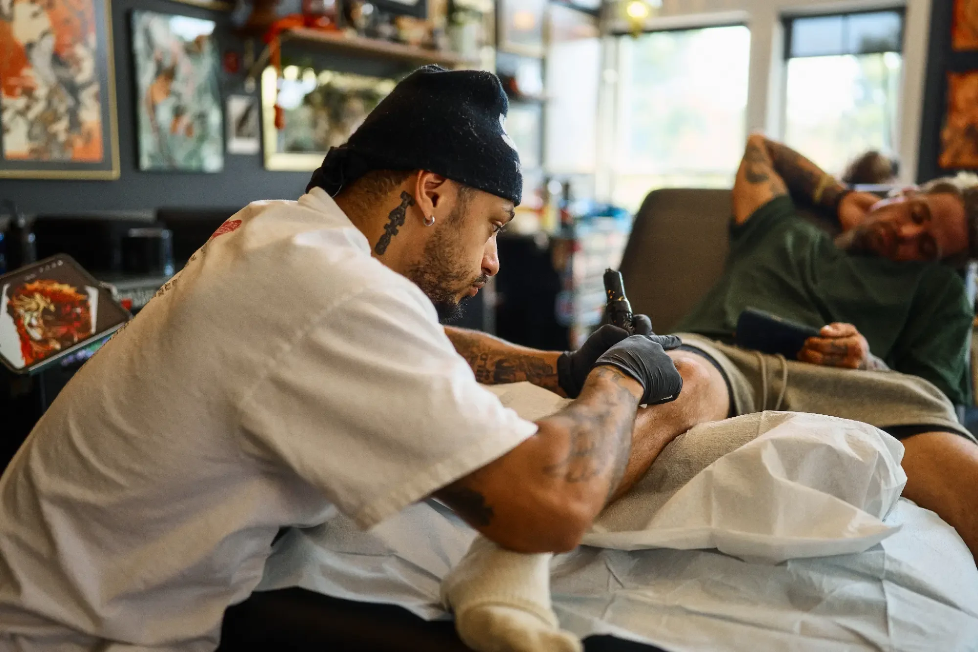 Talon tattoos at Safe House Tattoo Studio in Nashville, TN
