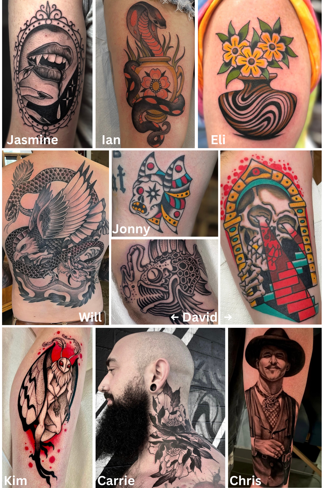Various Tattoo Styles in Nashville