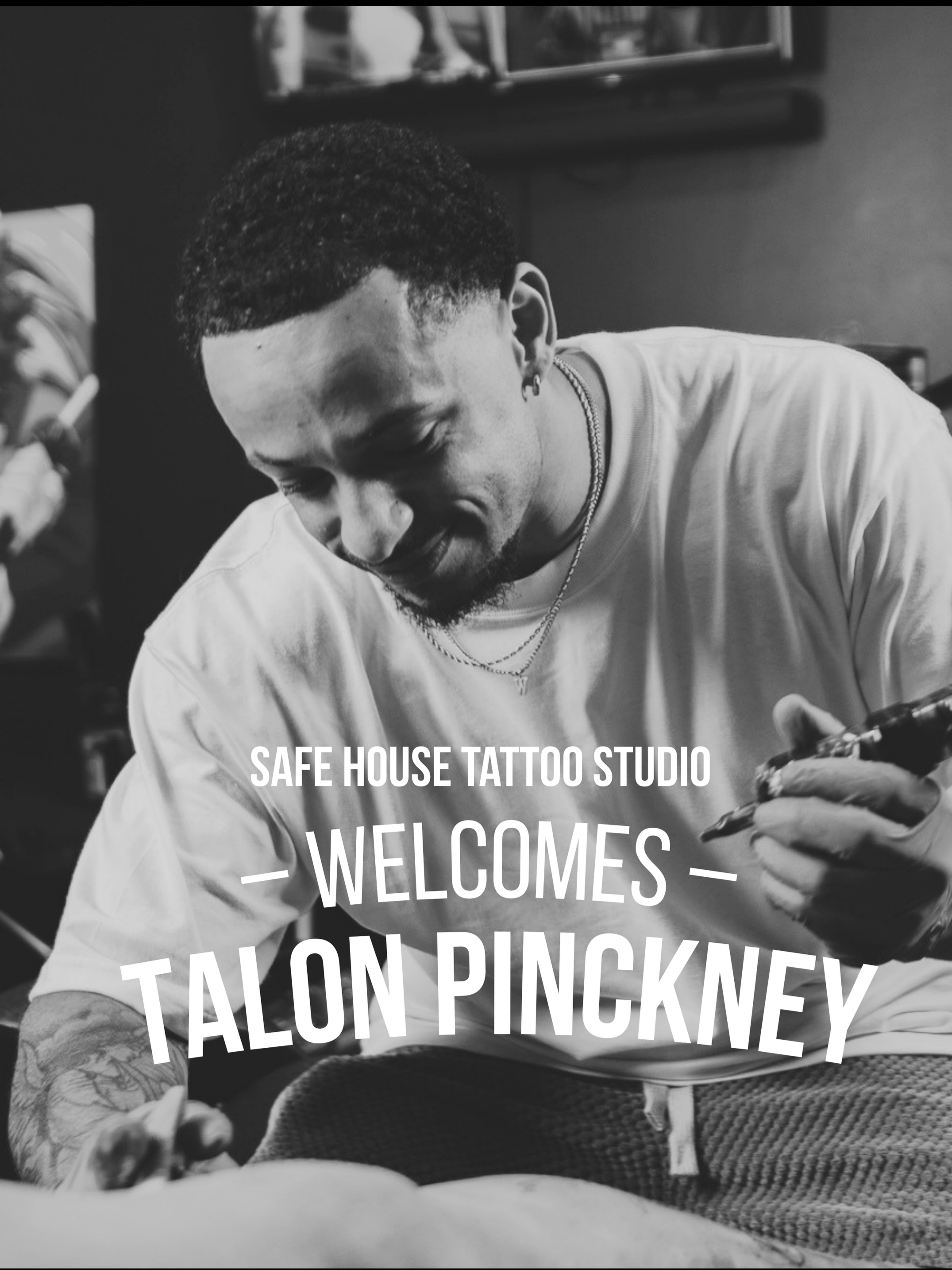 Talon now works at Safe House Tattoo Studio in Nashville, TN, and is ready to tattoo all pop culture ideas in Tennessee!