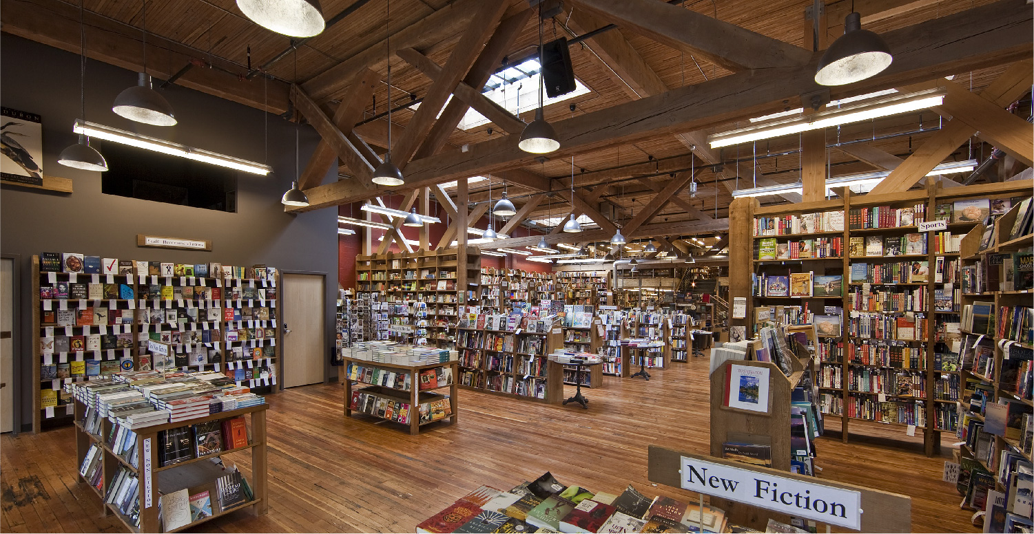Fulham bookstore. Дистрибьютор Elliott Bay industries. Best book shop Company.