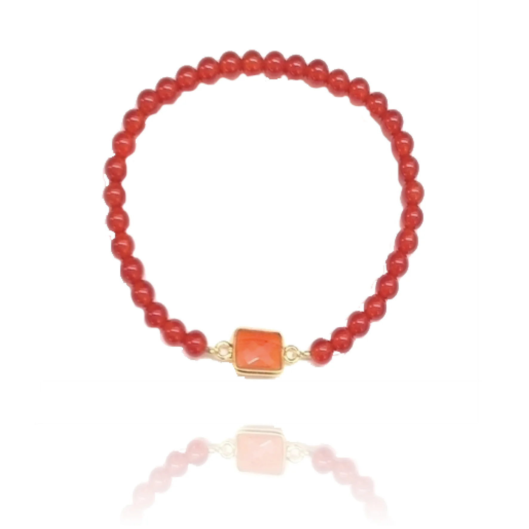 Bracelet Nina cornaline