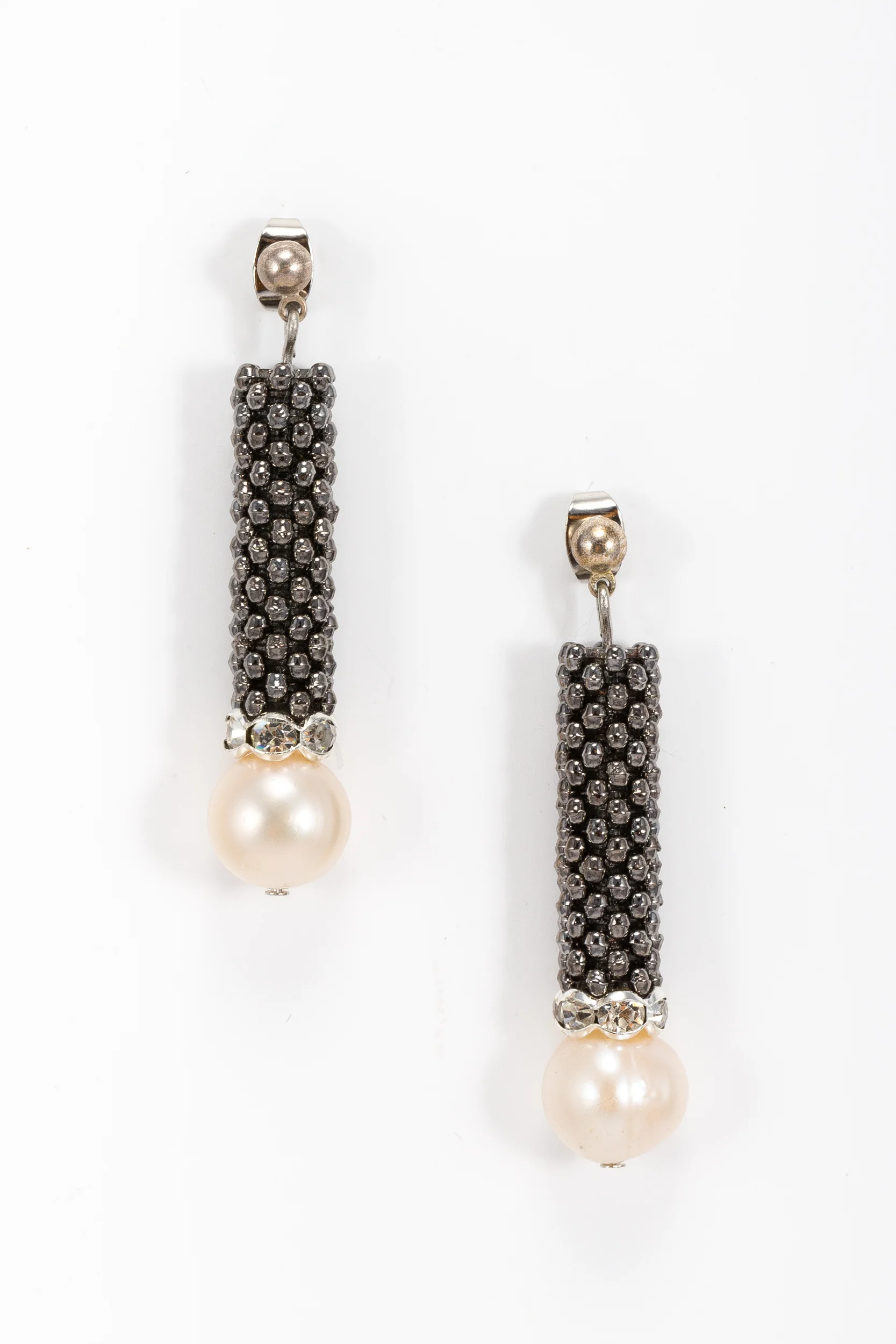 Boucles d'oreilles Clodio perle rose