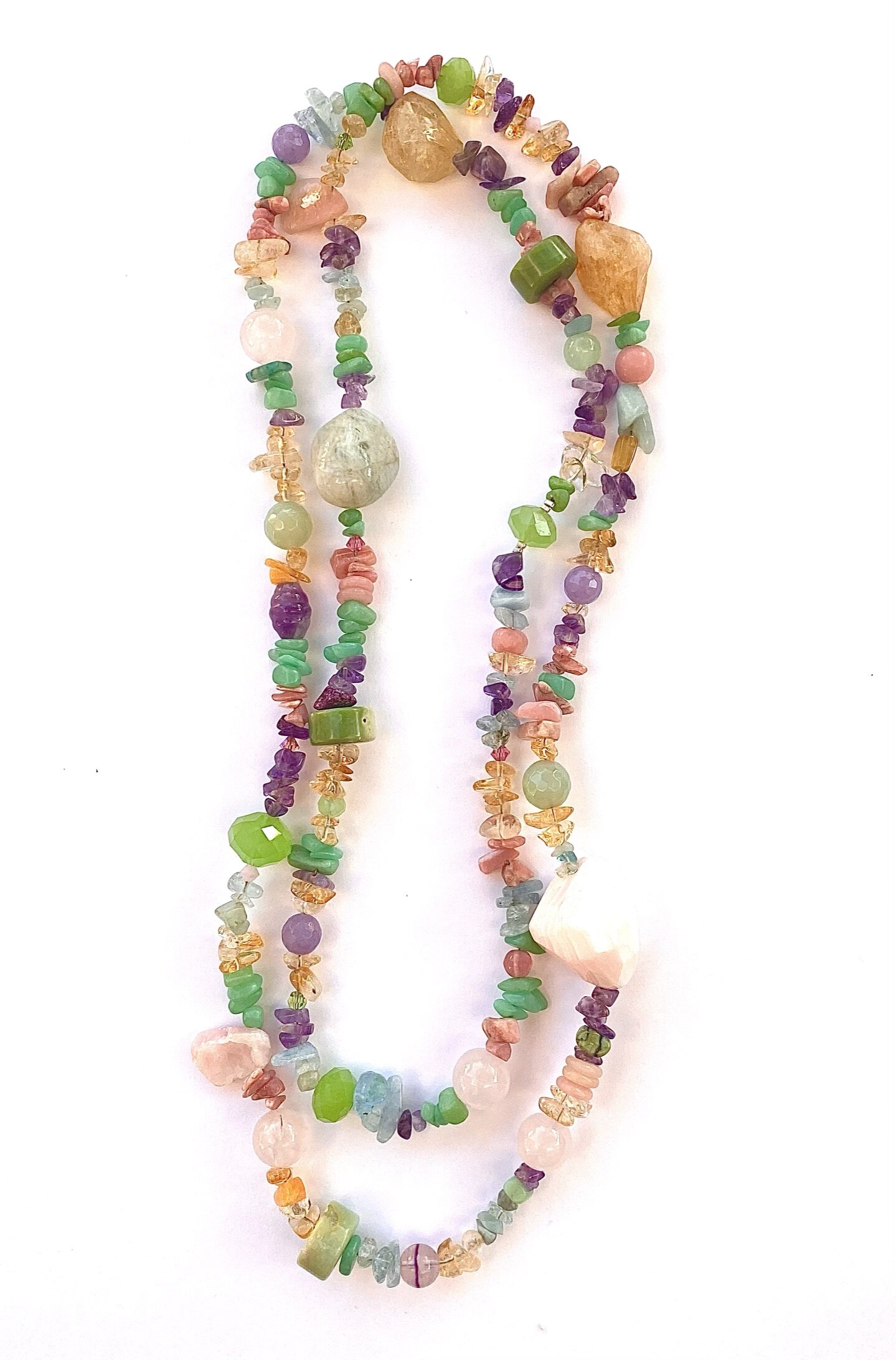 Sautoir Multipierres