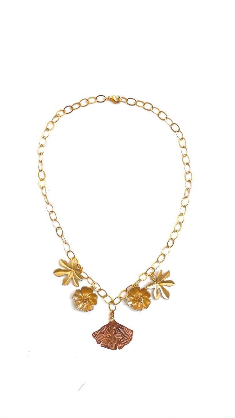 Collier Ginkgo