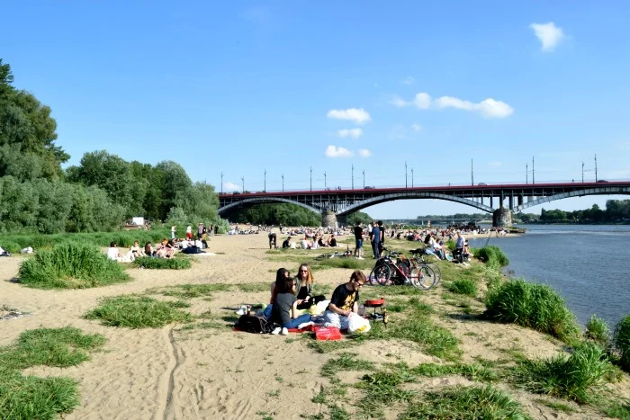 Under Warszawas broar - strand, båttur och hipsterkvarter