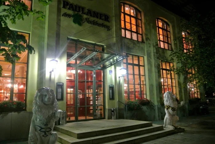 En kväll på Paulaner i München