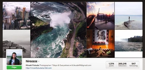 Följ med till Japan via Instagram 