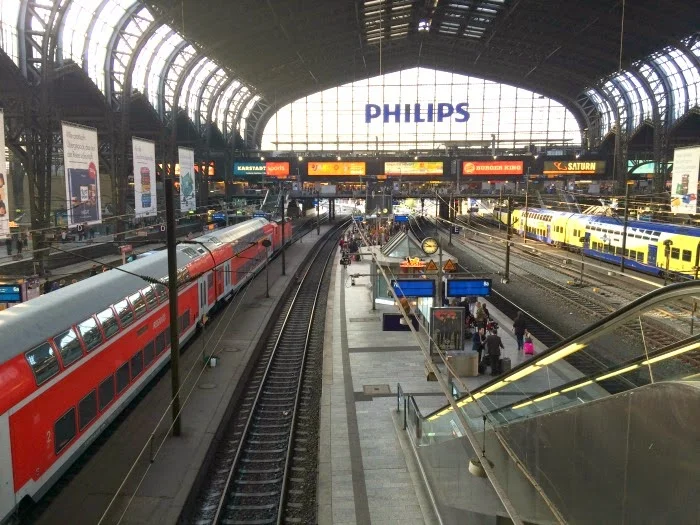 Att åka tåg Hamburg till München