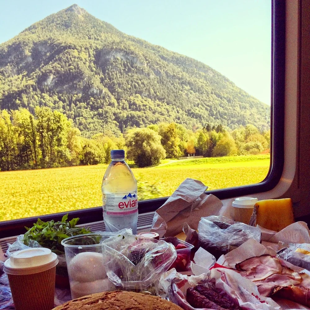 Och så åker vi in i Venedig