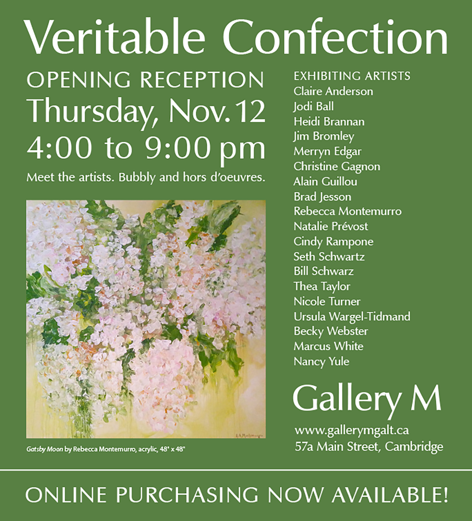 Veritable Confection Show at Gallery M, 2015