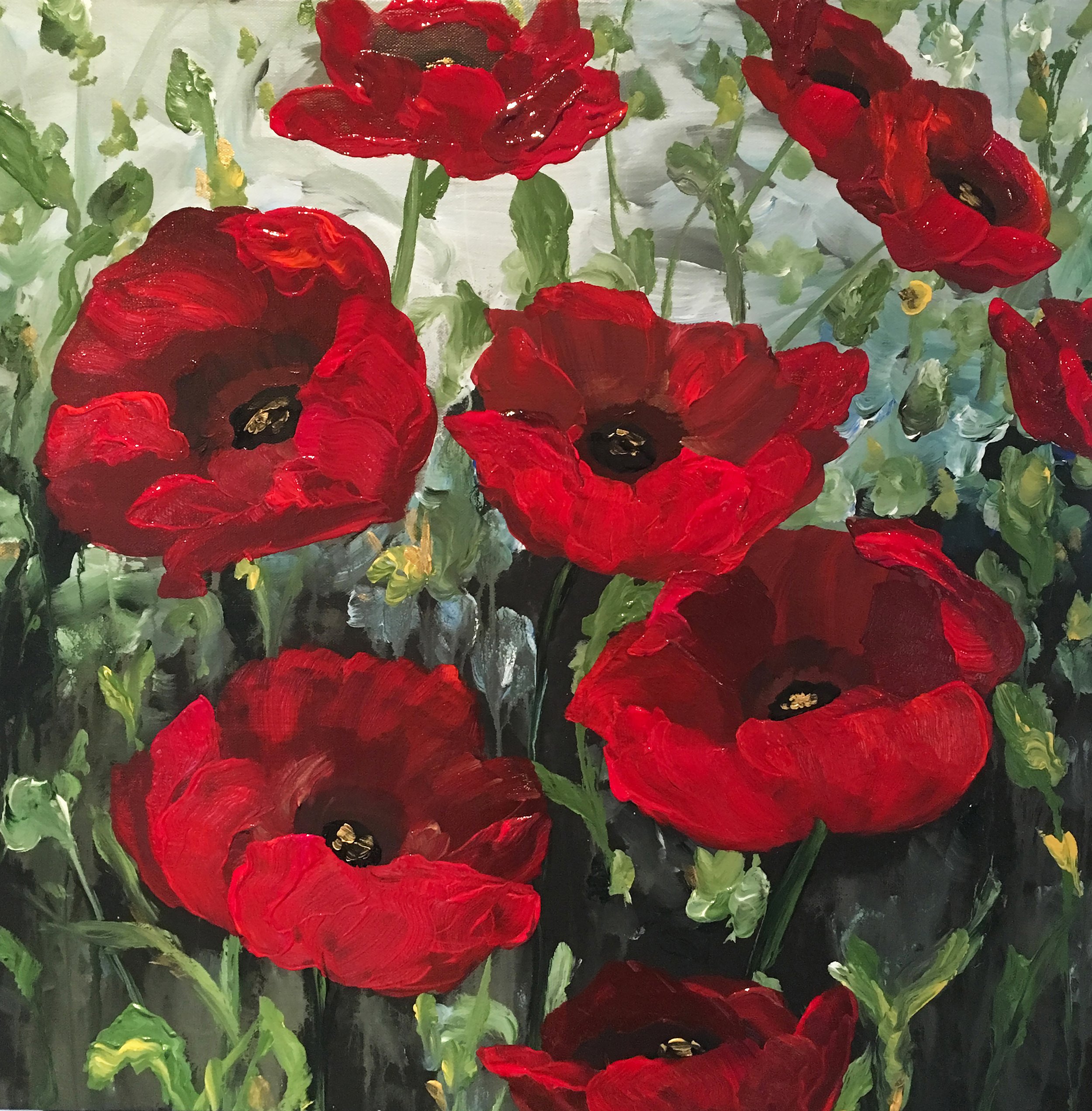 Peaceful Poppies Print