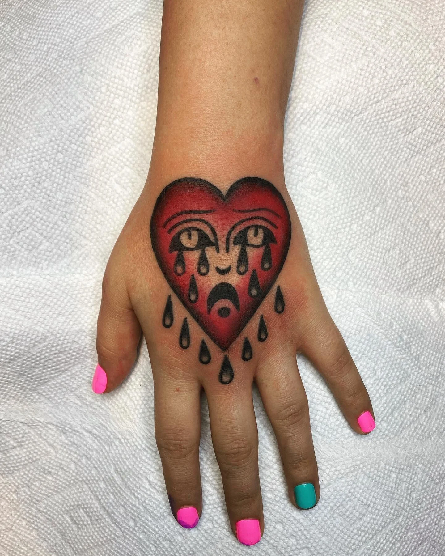 from my flash. thank you for the trust!

done at @familytattoo