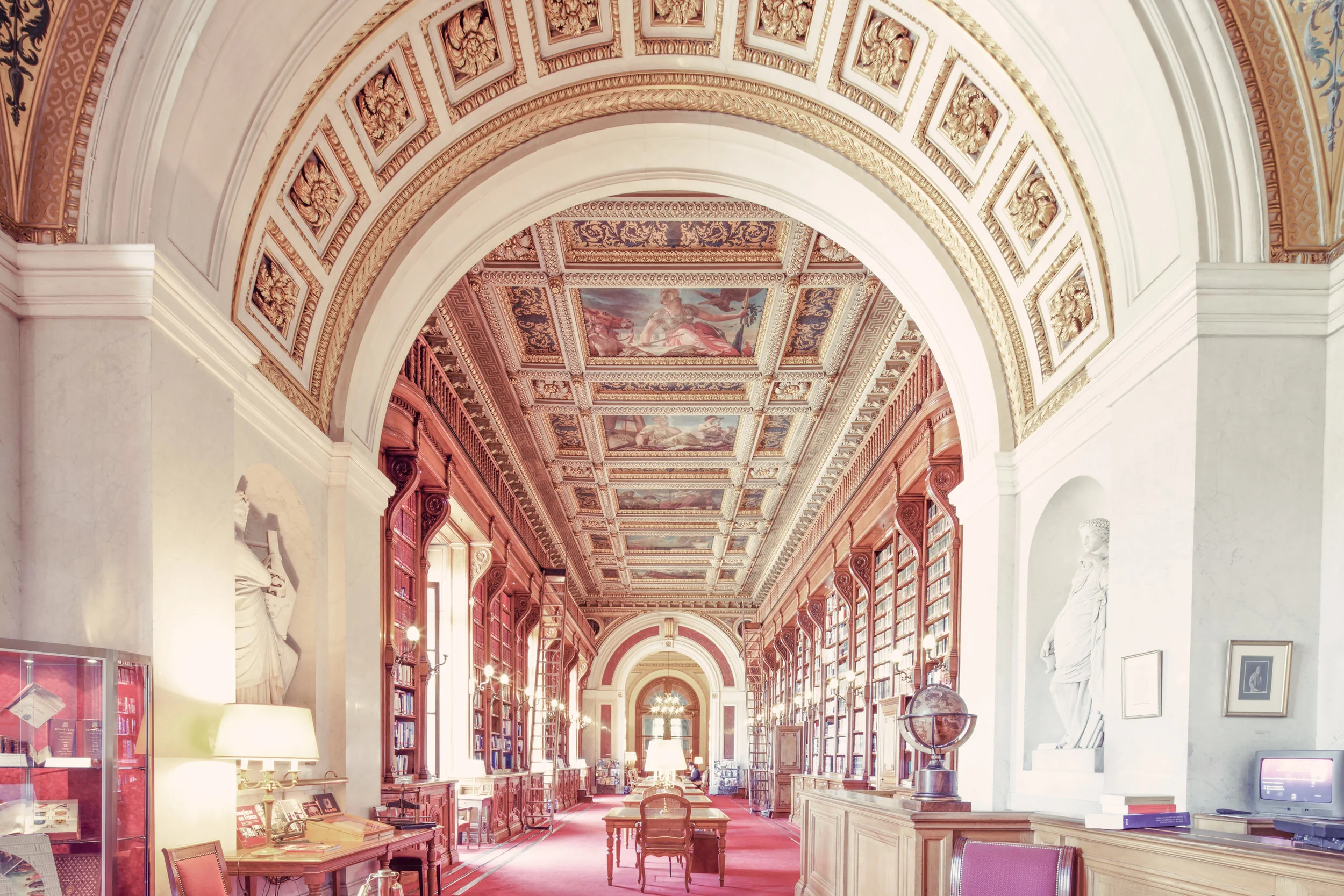 La Bibliothèque du Sénat, Paris, 2012