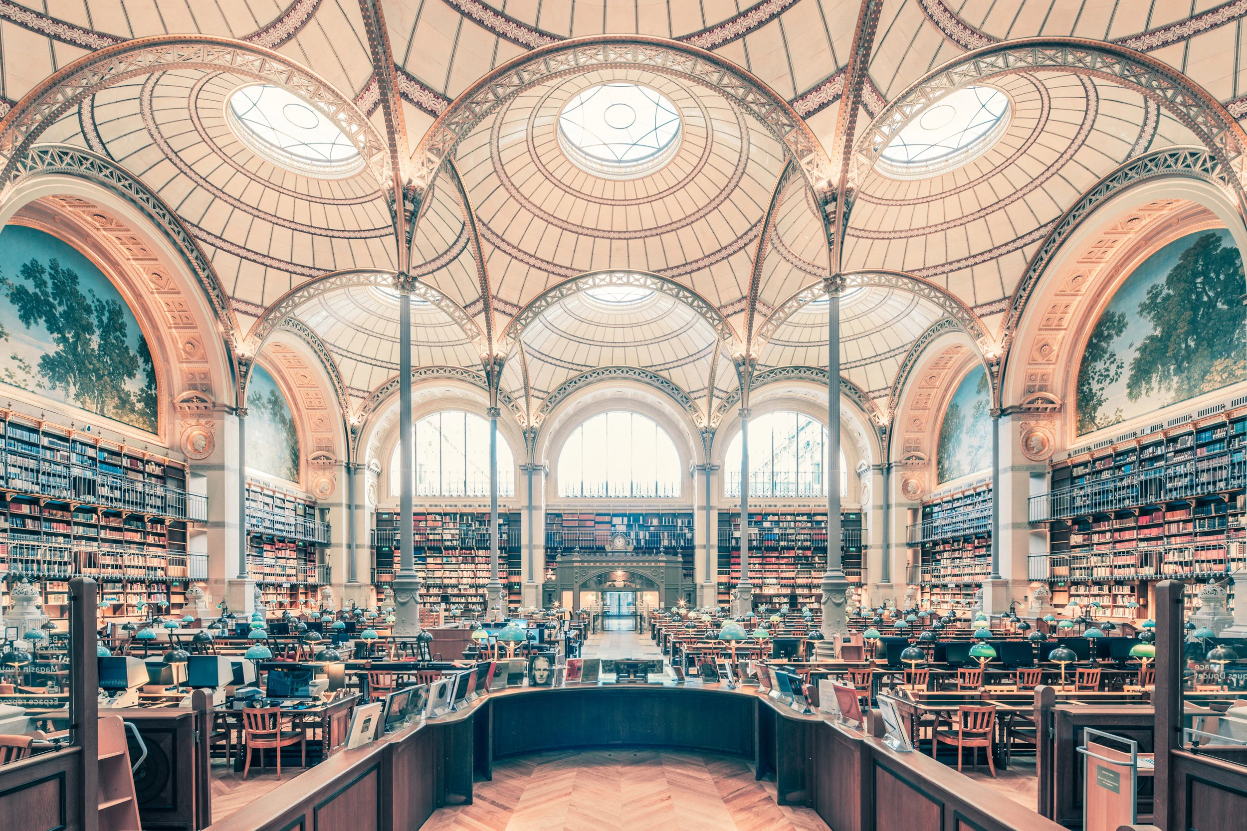 Salle Labrouste/Bibliothèque de l'INHA, Paris, 2017 #4