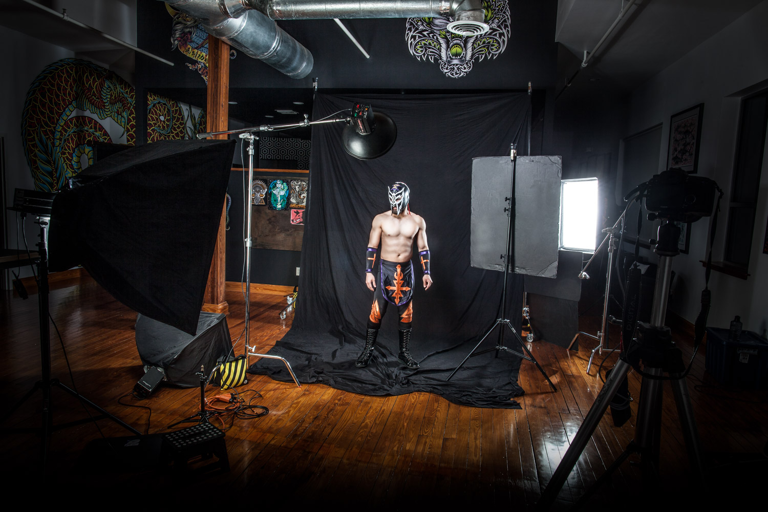 On location photography | Luchadore