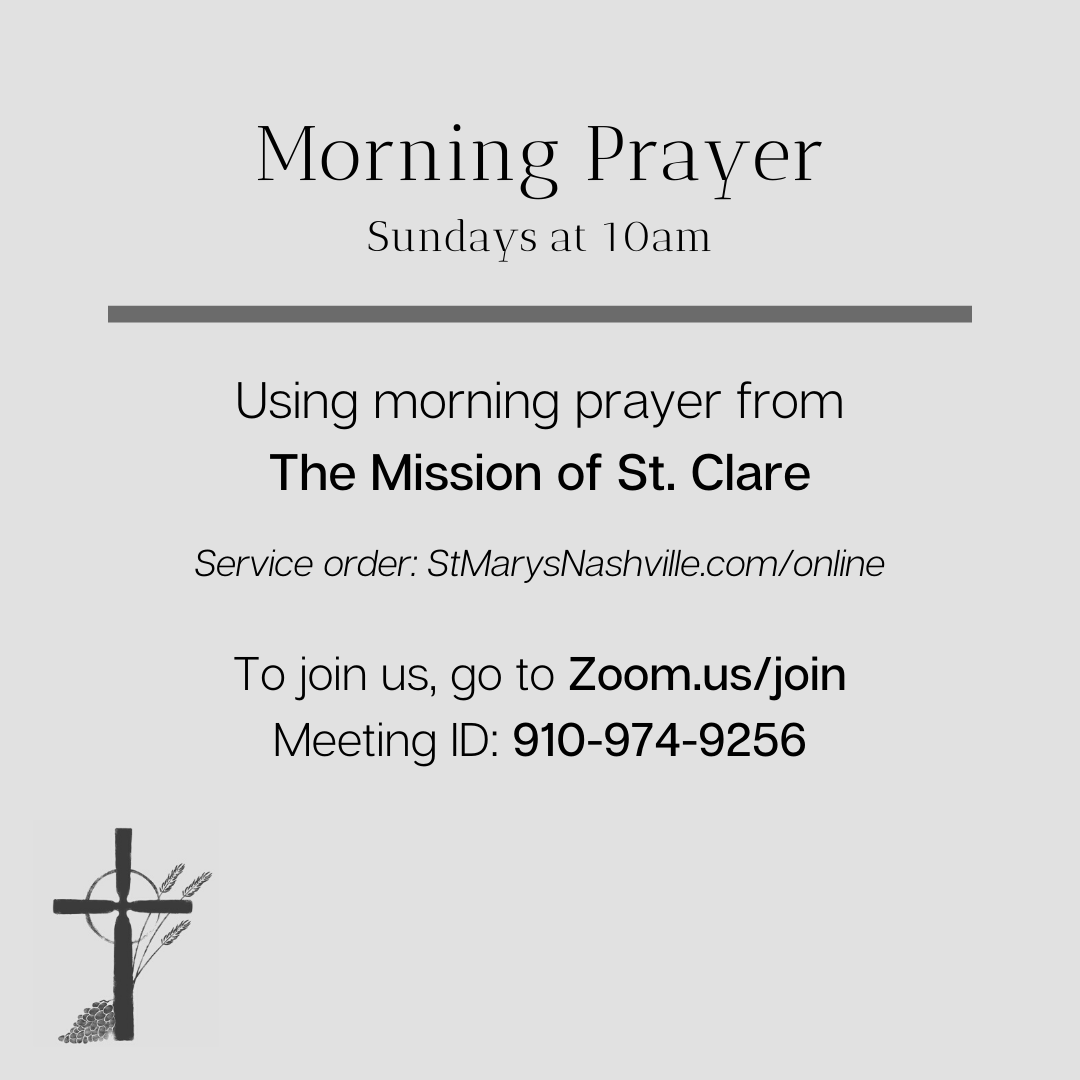 Morning Prayer (Zoom)