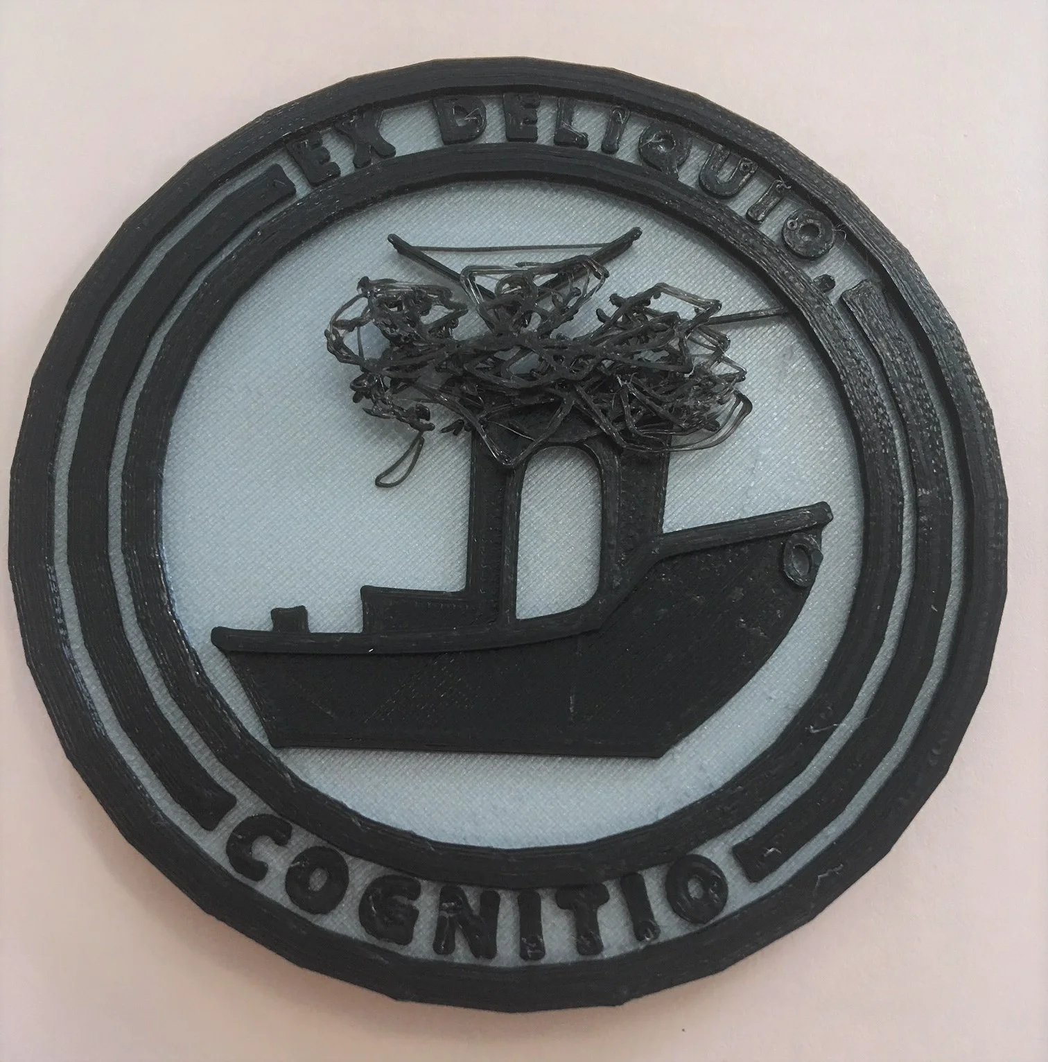 Practice print (open-source design) printed on Ultimaker 3.