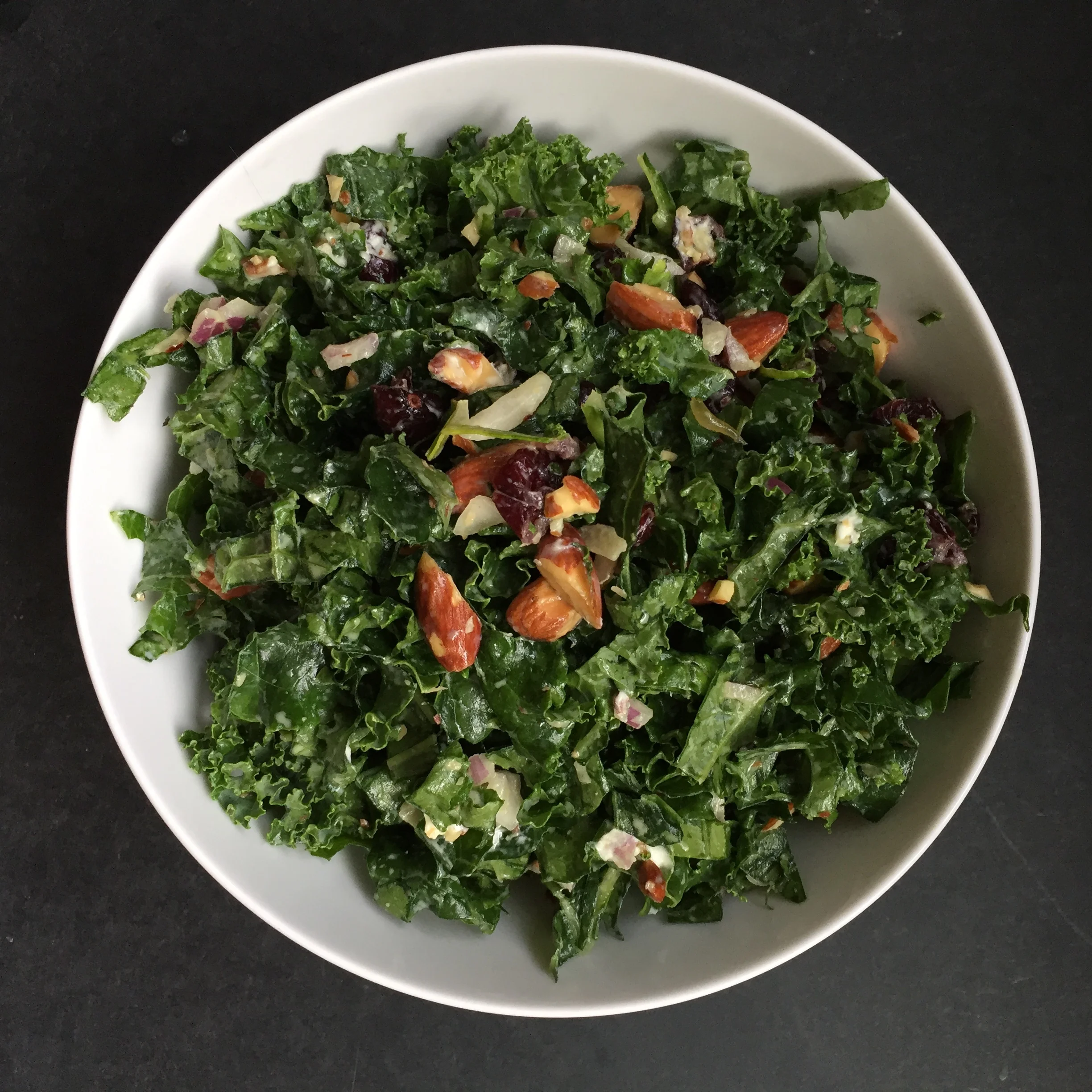 Kale Salad with Citrus Dressing