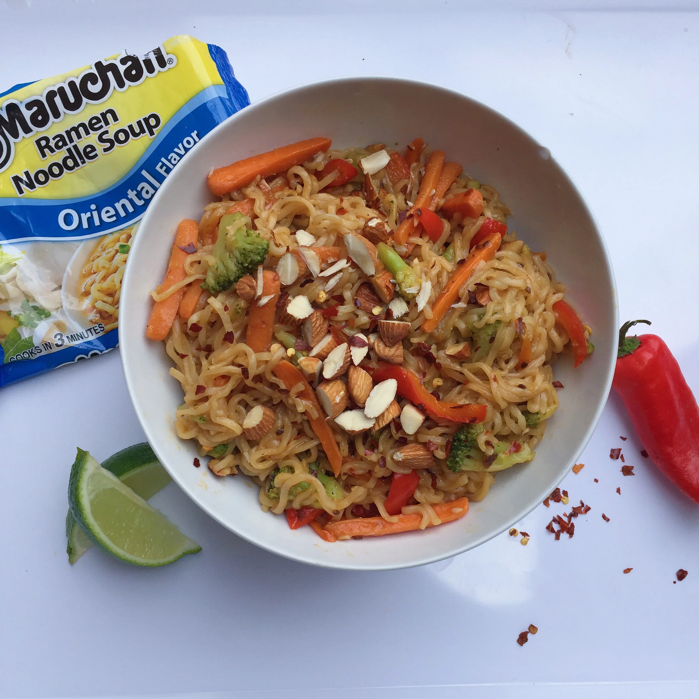 Chili Lime Ramen Stir Fry
