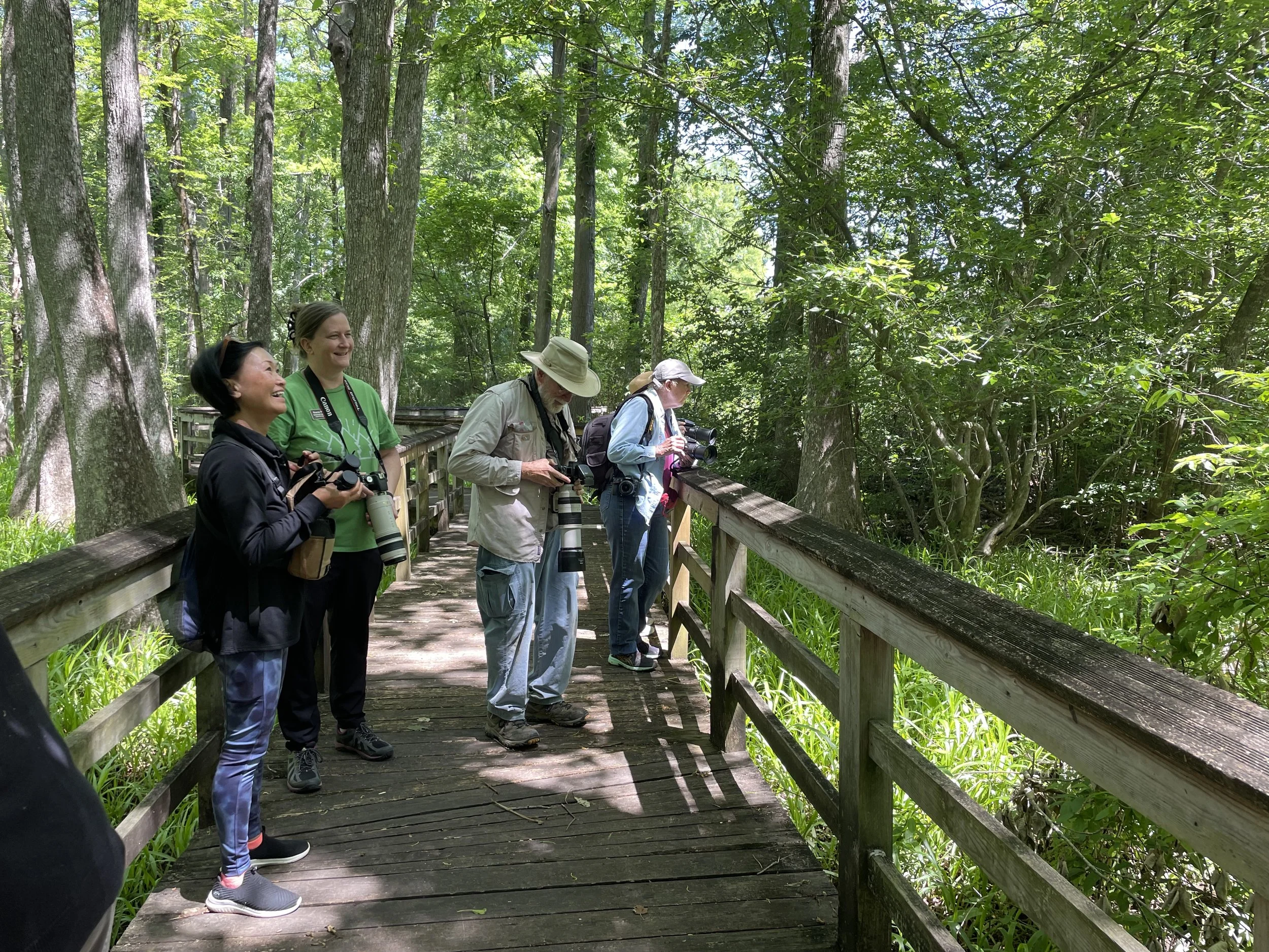 Nature walk at BREC Bluebonnet Swamp
