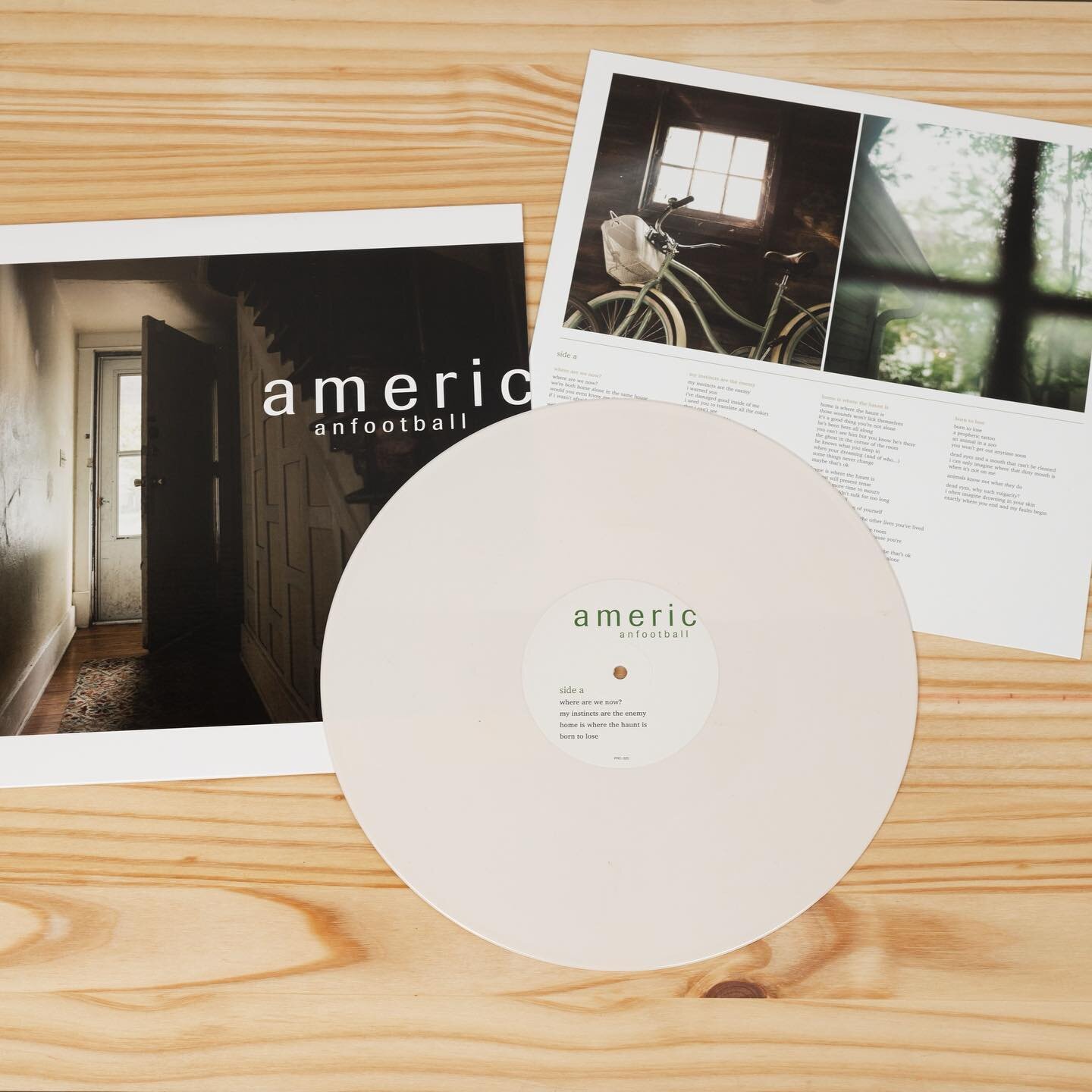 American Football (LP2) is now available on cream vinyl as a band exclusive in the webstore (limited to 300 copies) 🌿