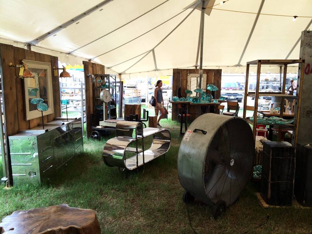 Flophouze Container Hotel, Round Top Antiques Fair