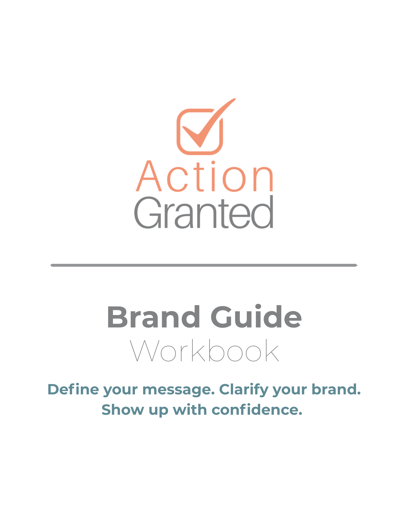 ActionGranted Brand Guide Workbook