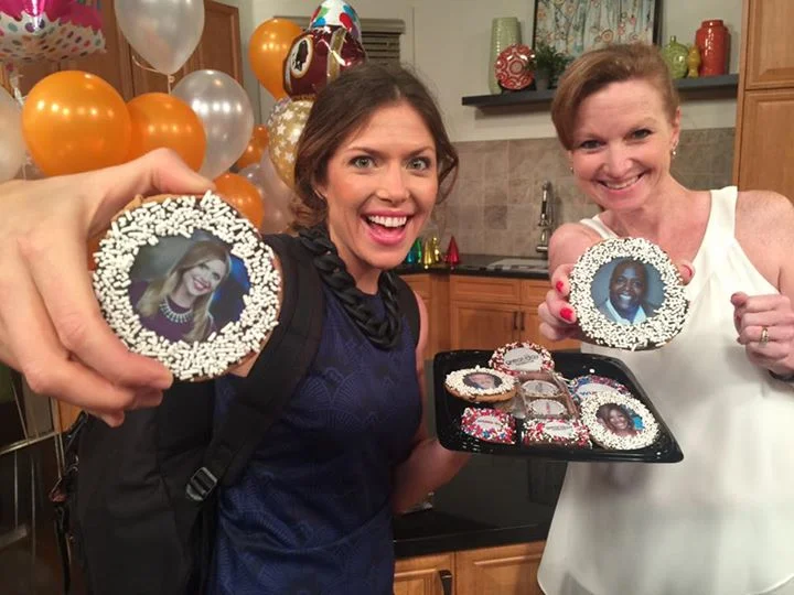 Our products were featured on air for Great Day Washington's first anniversary.