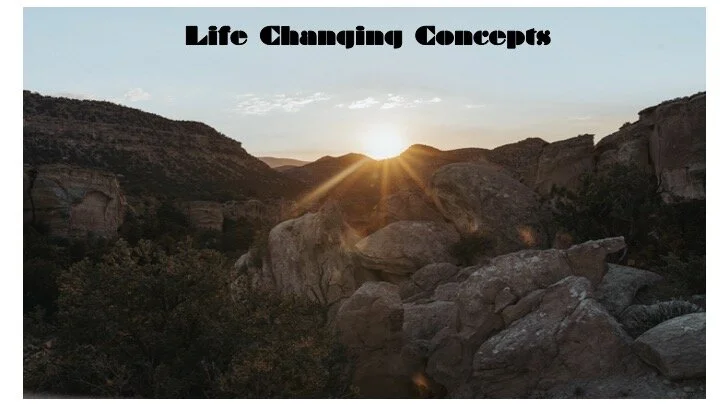 Gary Skinner 08/23/2020 Life Changing Concepts