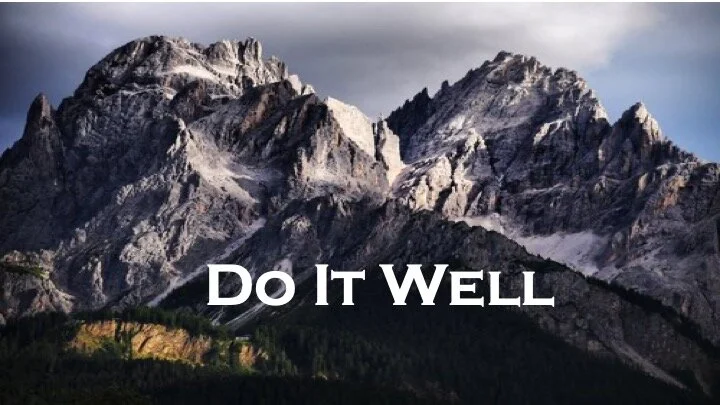 Gary Skinner 10/04/2020 Do It Well