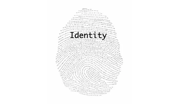 Gary Skinner 12/27/2020 Identity