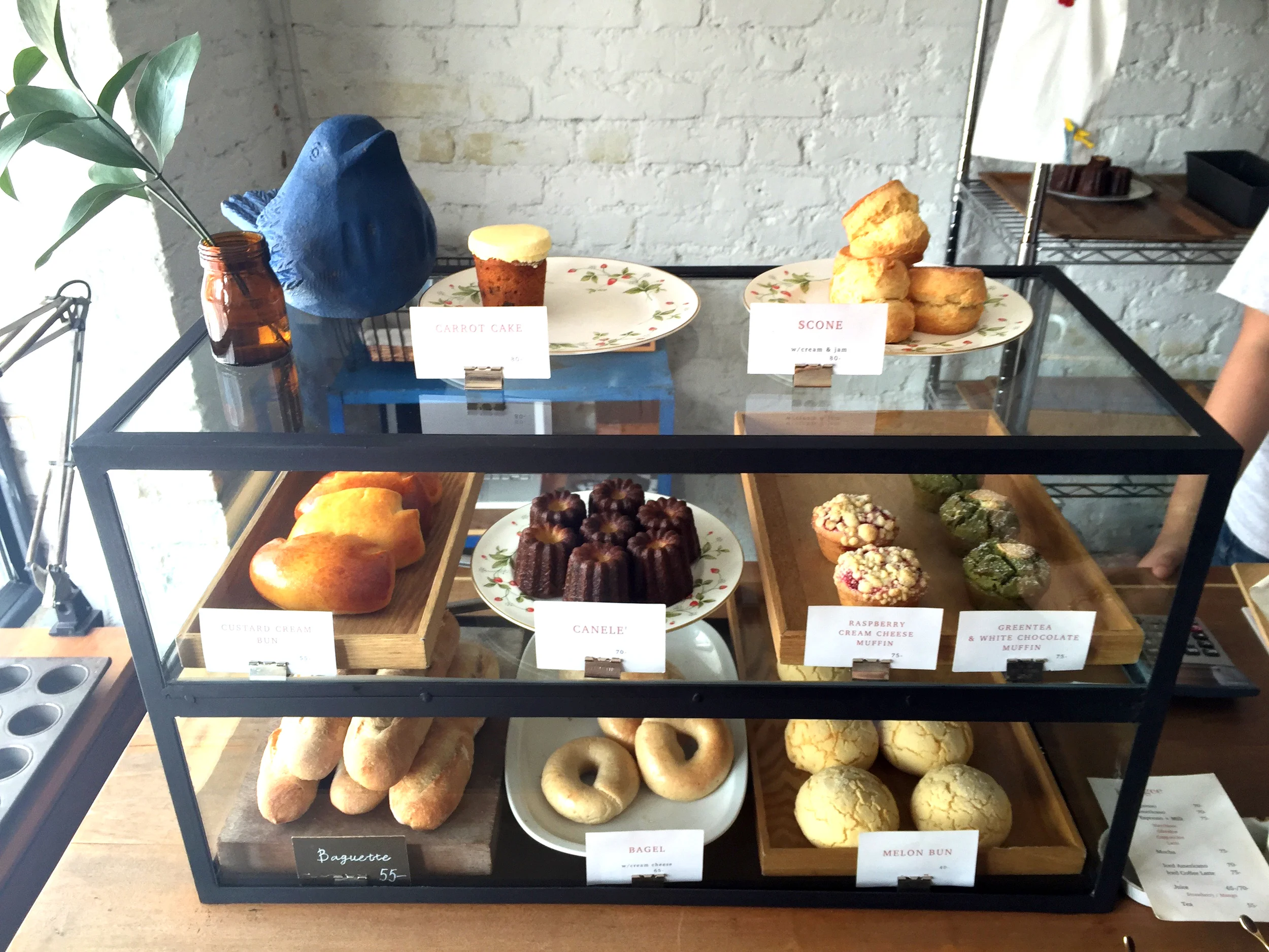 Chiang Mai Thailand Khagee bakery white wall cafe