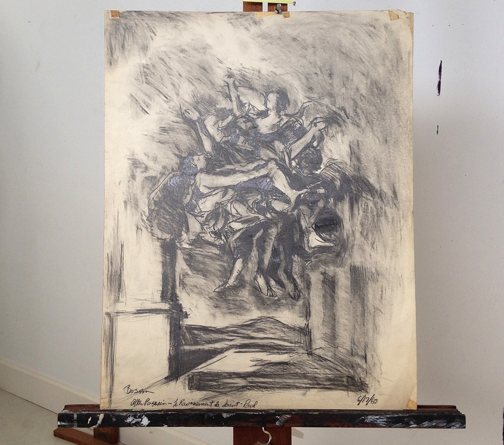 After Poussin- Le Revissement le Saint Paul