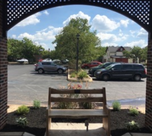 Fazekas family donates a new bench in the memory of their son, Eric. 2016