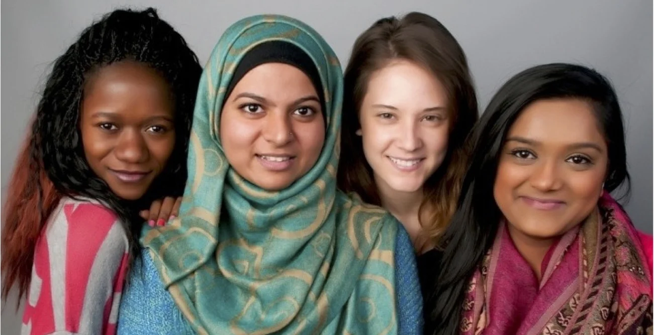 Alumnae of the Interfaith Alliance at Merrimack College. Photo: Kevin Salemme
