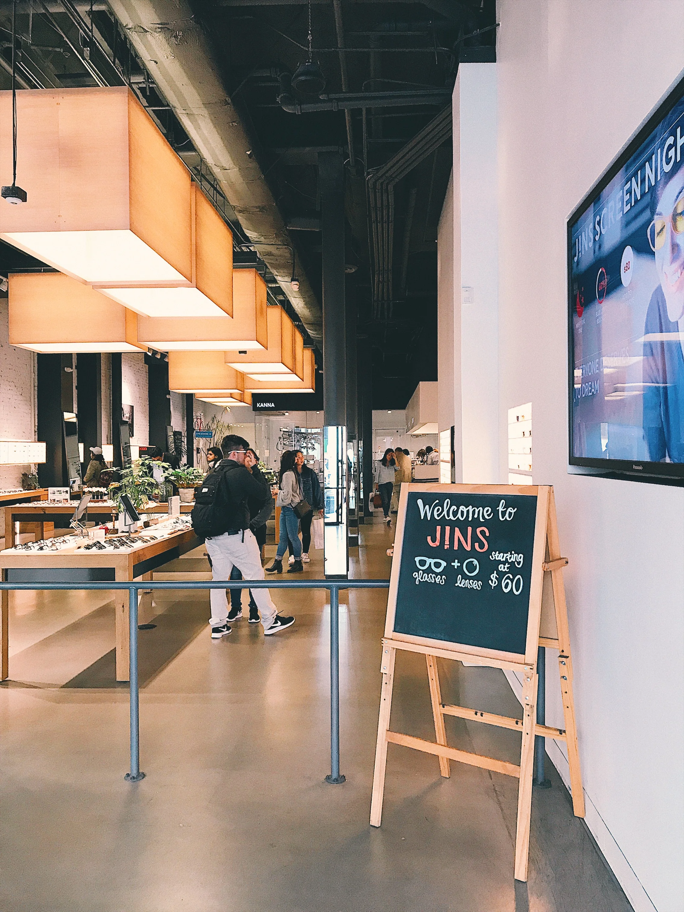 glasses while you wait