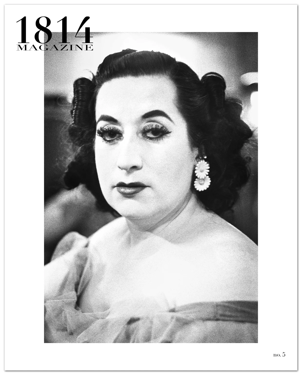 1814 MAGAZINE Issue no. 5 includes the work of John Carder Bush, Brandon Long, Christer Stromholm, Merhyl Levisse, Charles Moriarty, Lee Roach, Rafal Maleszyk, Sonja Kranz, Simon Norfolk, Colette Lumiere, Serge Lutens, Vivian Maier, Donna DeMari, and Alexander Gronsky. Cover: The Pale Lady , Barcelona, 1959, by Christer Stromholm