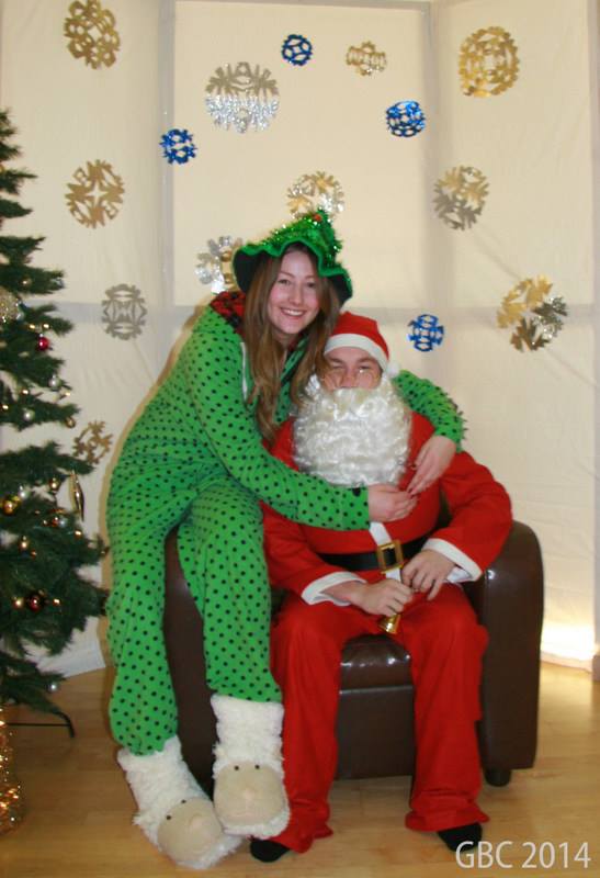 Santa Dylan at the North pole