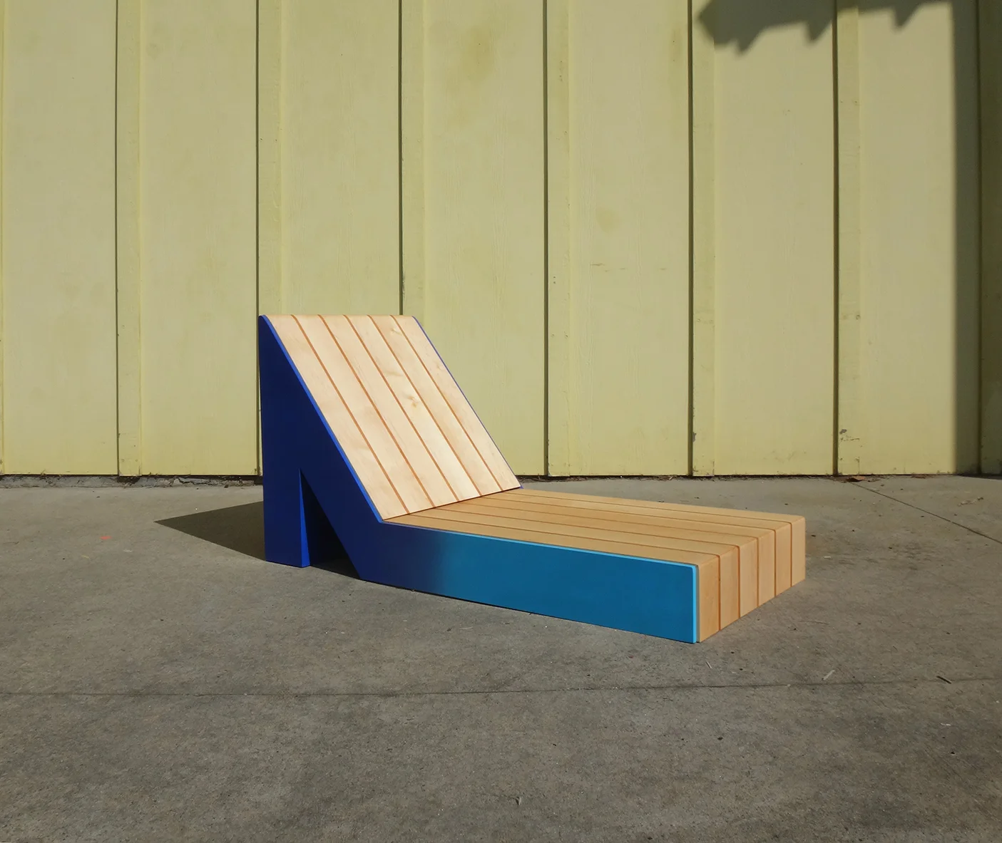 Made at Penland School of Craft as a part of the Higher Education Partners Program Scholarship, 2019, spray paint and wood