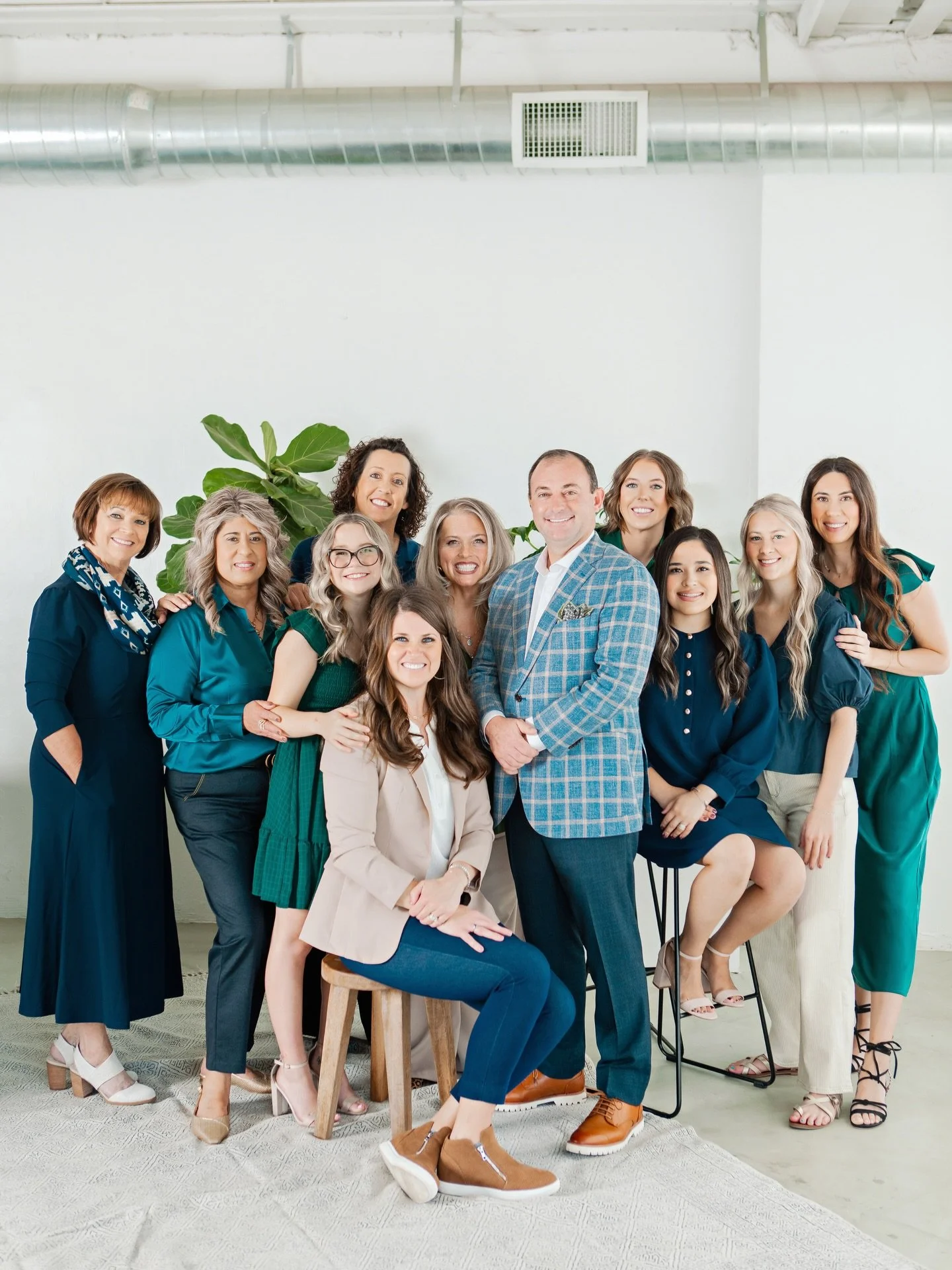 When your brand photos end up being more like family photos, because the work-fam IS family.