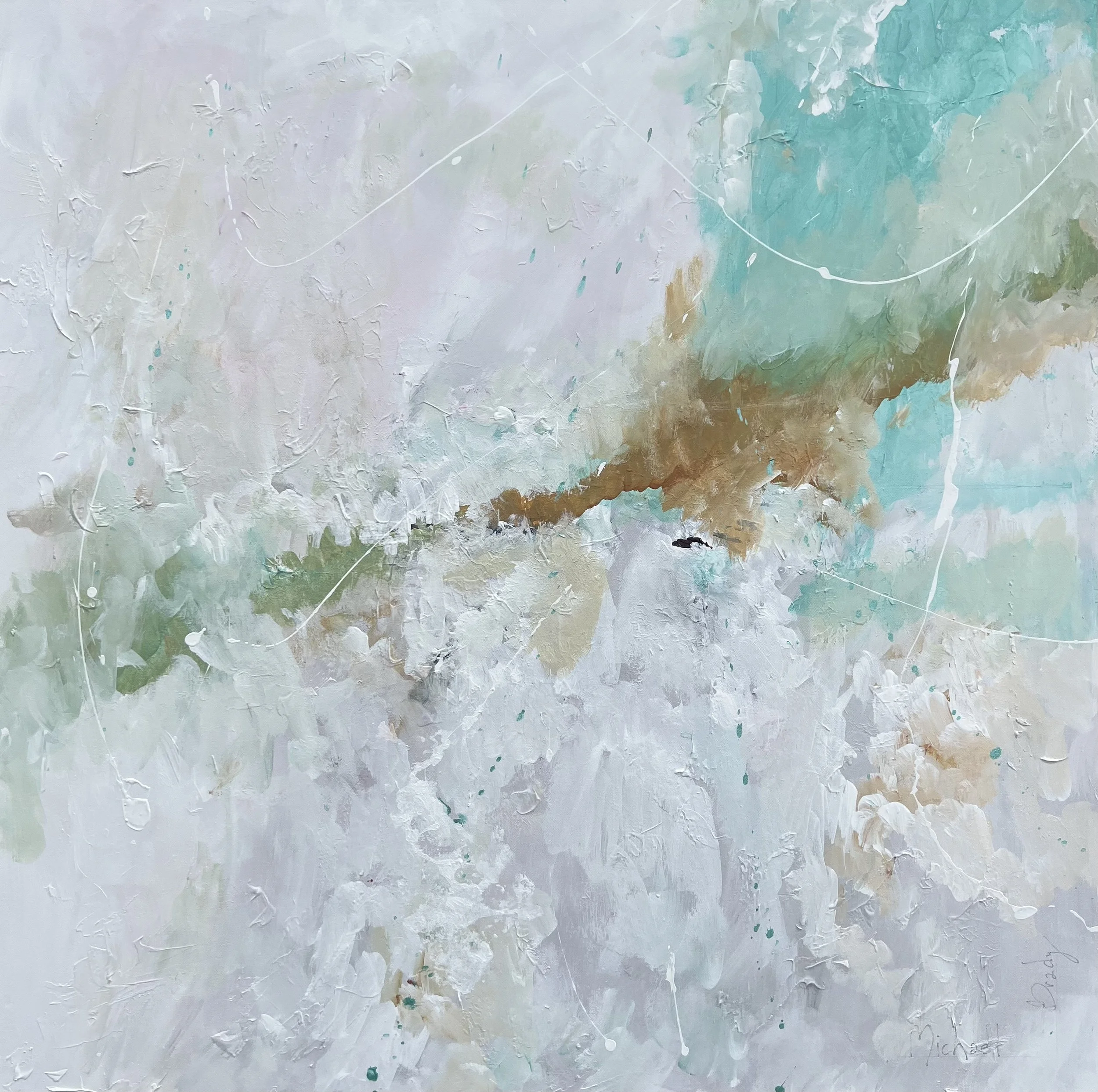 Soft Break 2 36" x 36"